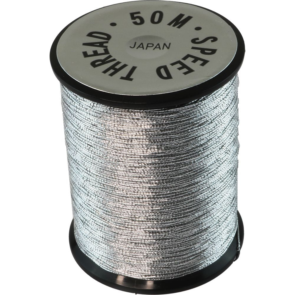 Speed Fishing Rod Thread C 100m Silver Metalic