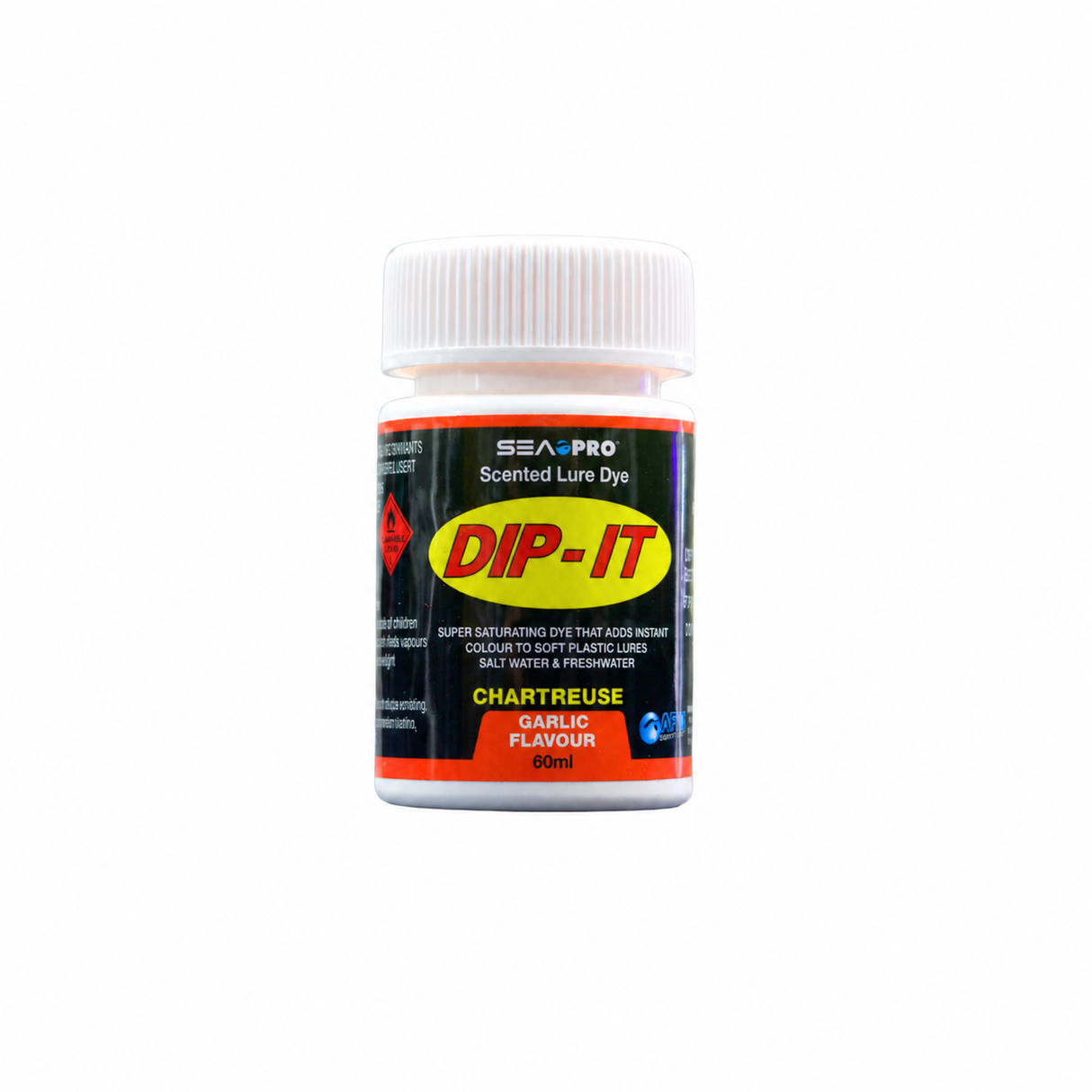 Sea Pro Dip-It Soft Plastic Lure Dye Chartreuse
