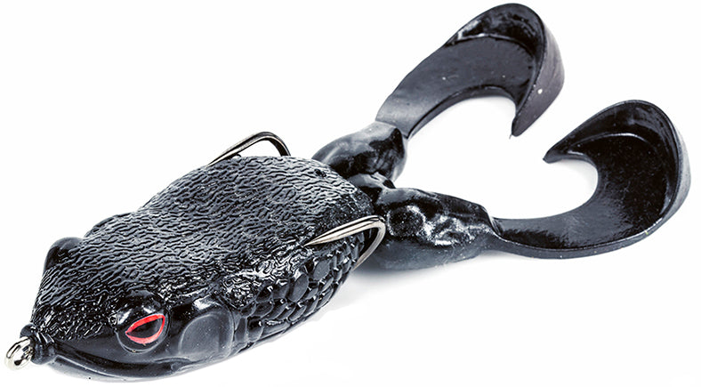 Molix Supernato Frog 115mm Soft Plastic Topwater Lure Black Mamba