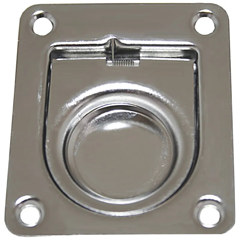 RWB Stainless Steel Flush Pull Ring With Spring 65mm x 55mm