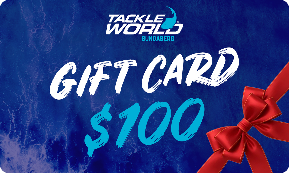 Tackle World Bundaberg $100 Gift Card