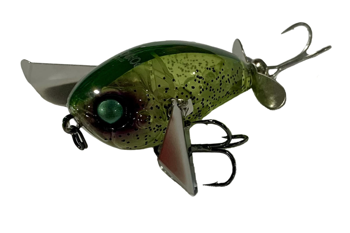 Jackall Micro Pompadour 42mm Hard Body Topwater Lure Watermelon Seed