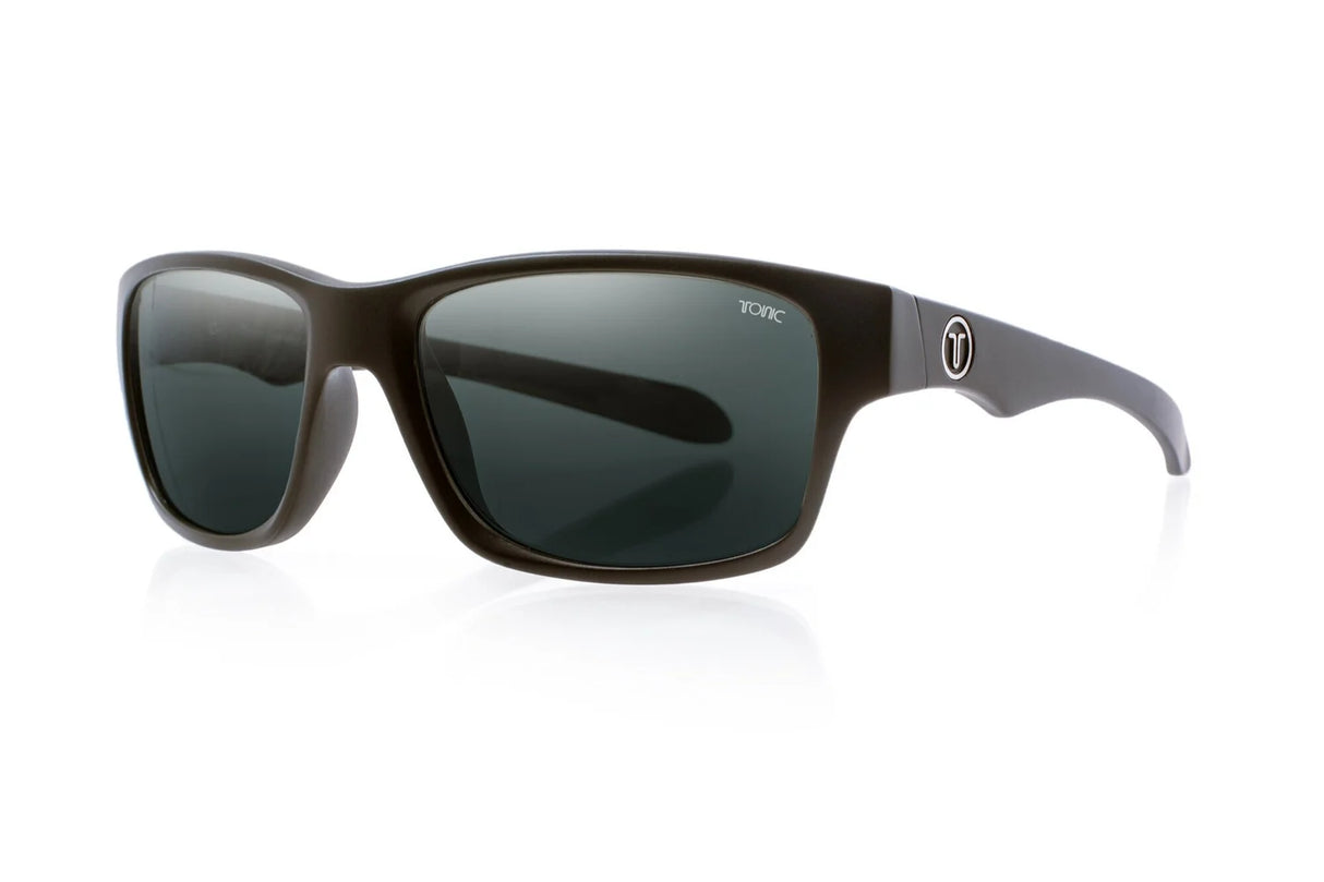 Tonic Tango Polarised Sunglasses Matte Black - Grey Photochromic