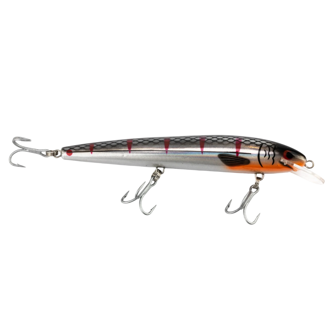 Raptor Lures Dominator 7in Hard Body Lure Black Chrome
