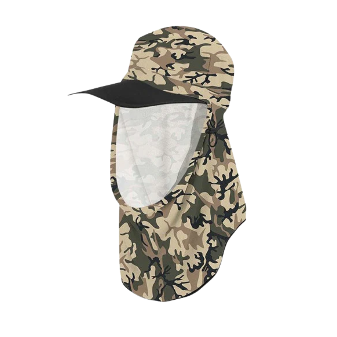 Sun Protection Australia Adapt-A-Cap Sand Camo