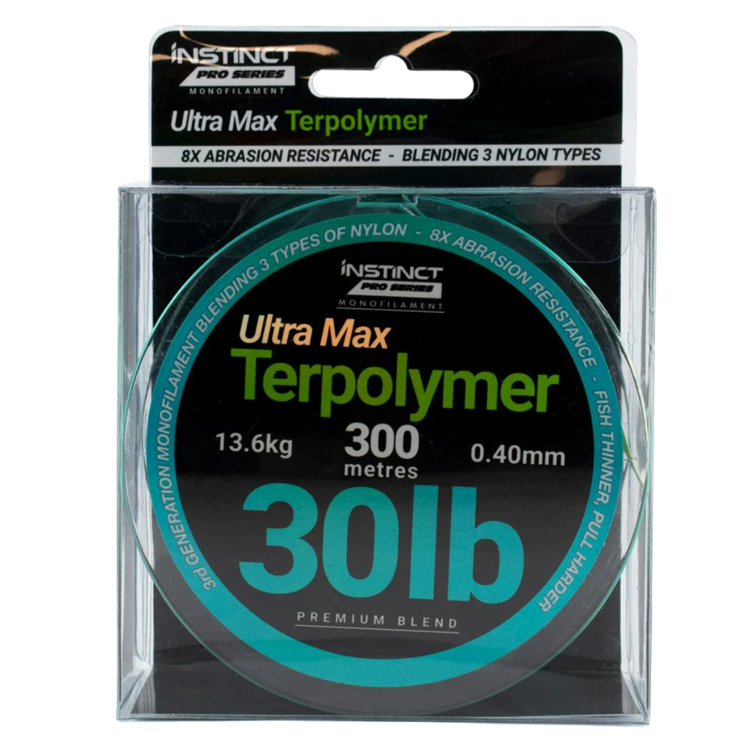 Instinct Pro Ultra Max Terpolymer Monofilament Fishing Line 300m