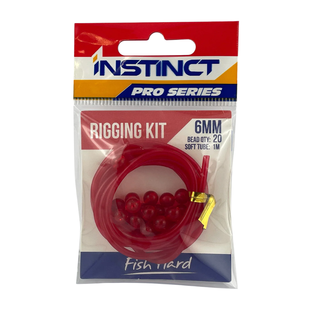 Instinct Pro Whiting Beads & Tube Rigging Kit 50pk Red