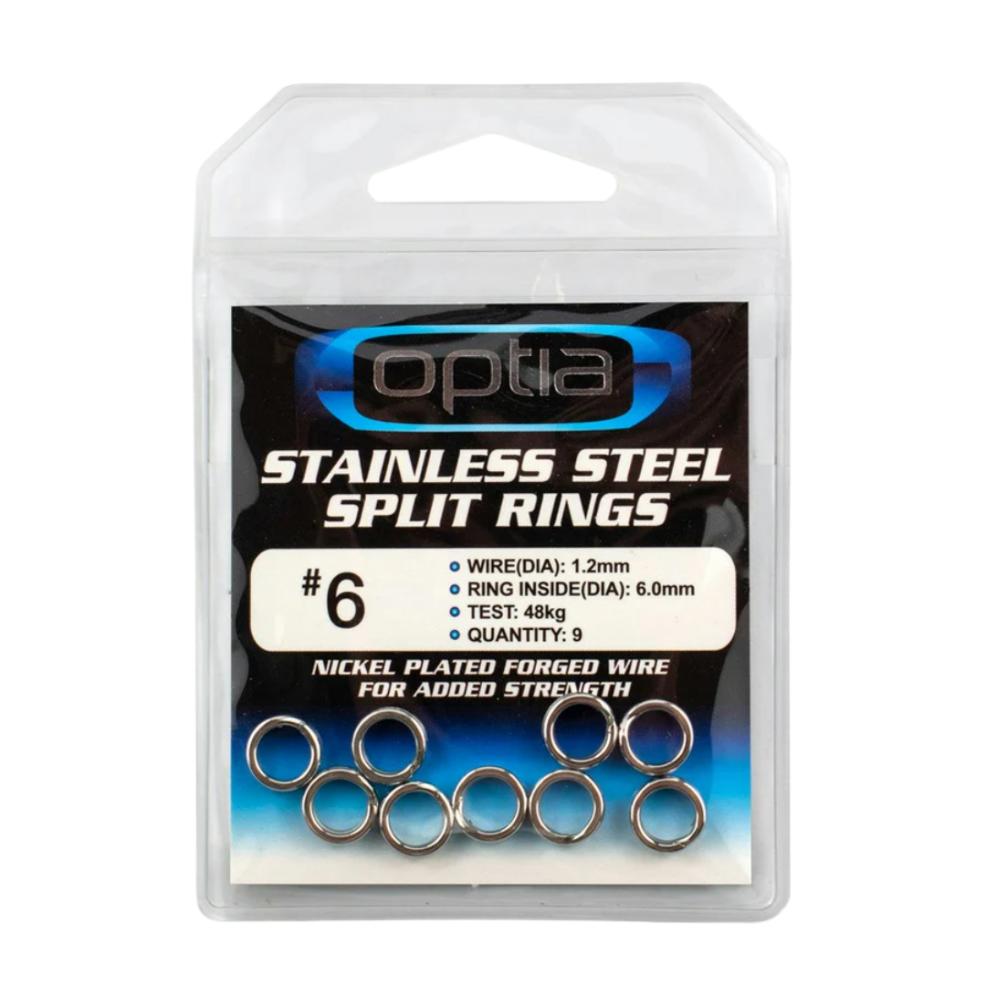Optia Stainless Steel Split Rings