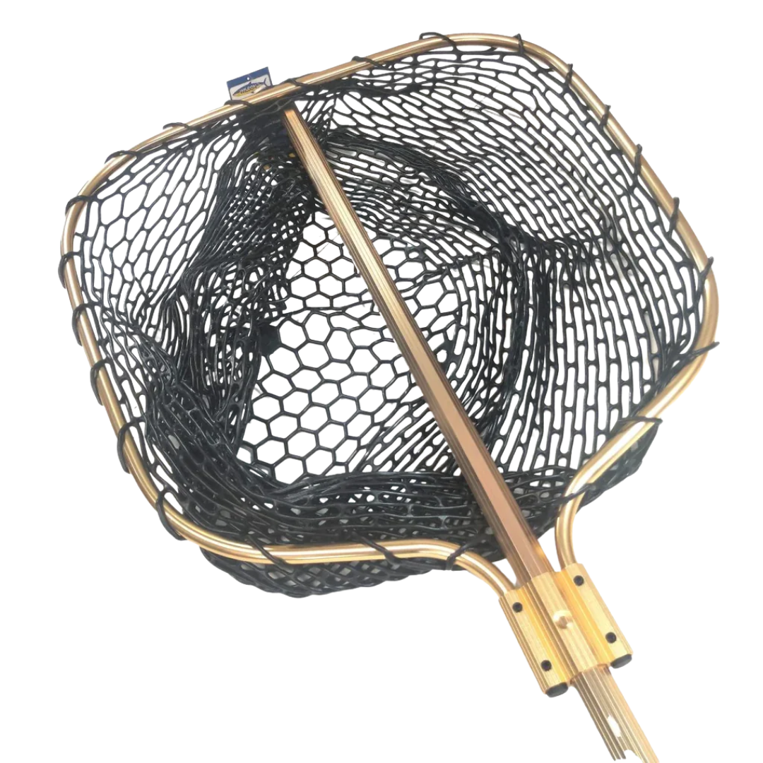 Wilson Fish Friendly Silicone Telescopic Landing Net 28in Gold