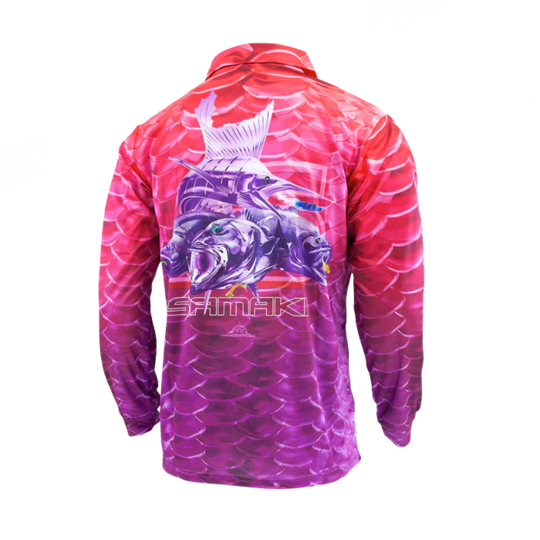 Samaki Windchime Adult Fishing Shirt