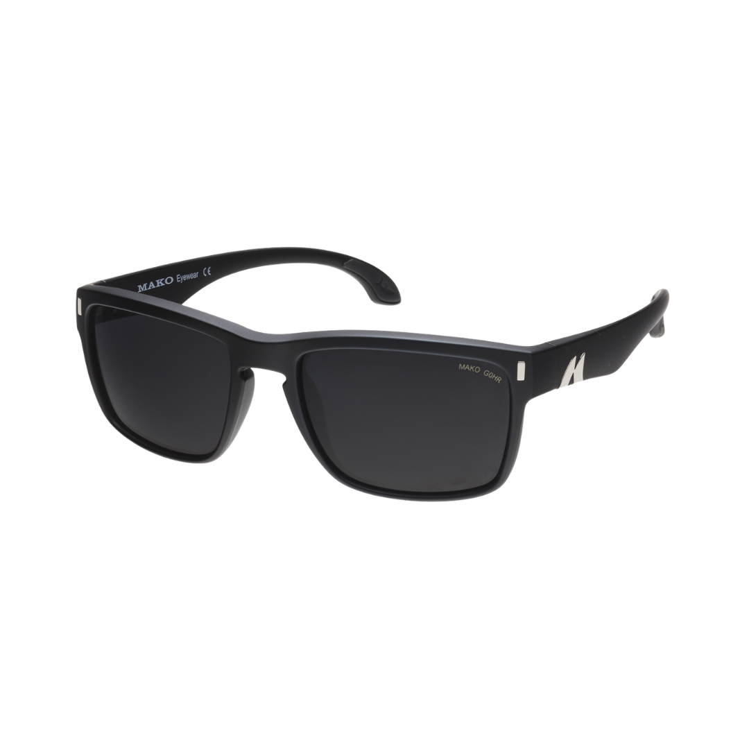 Mako GT 9583 Polarised Sunglasses M01G0HR Matte Black - Grey