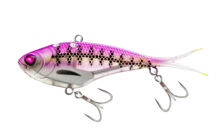 Nomad Vertrex Max 110mm 36g Soft Vibe Lure Purple Bandit