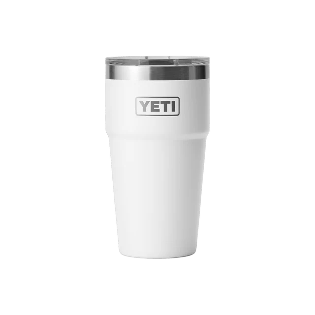 Yeti Rambler 20oz (591ml) Stackable Cup White