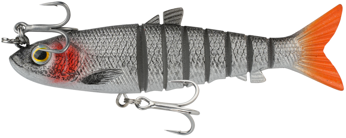 Wilson Live Mullet 5.5in Soft Plastic Swimbait Lure Crazy Mullet