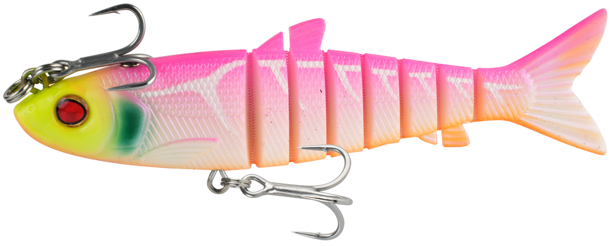 Wilson Live Mullet 5.5in Soft Plastic Swimbait Lure Hot Betty