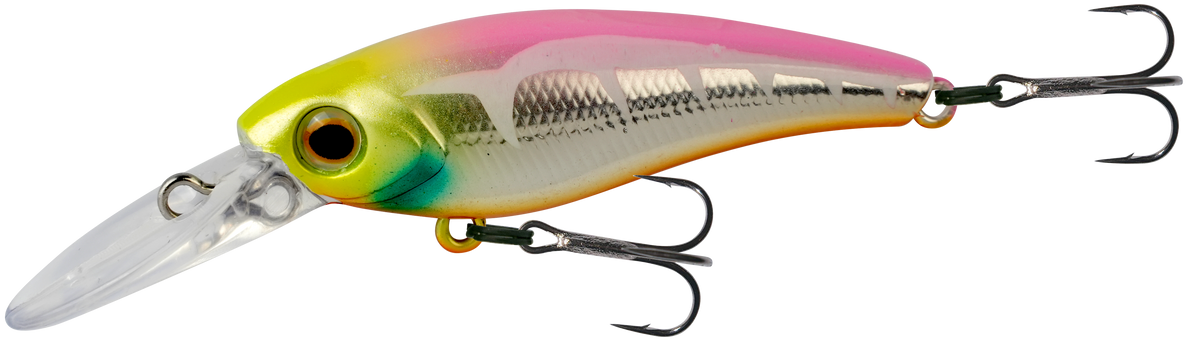 Wilson Tango Shad 50mm Floating Hard Body Lure Hot Betty
