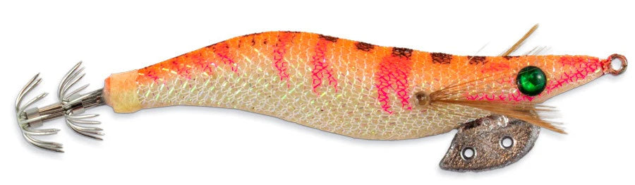 IKA 3.5 Squid Jig Lure Orange Shrimp