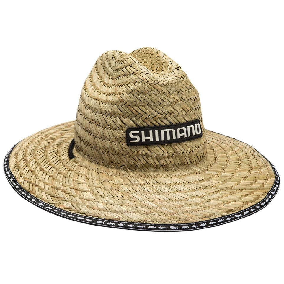 Shimano Unisex Adult Sunseeker Straw Hat Natural