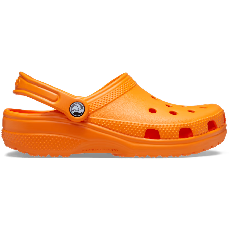 Crocs Adult Classic Clogs Orange Zing