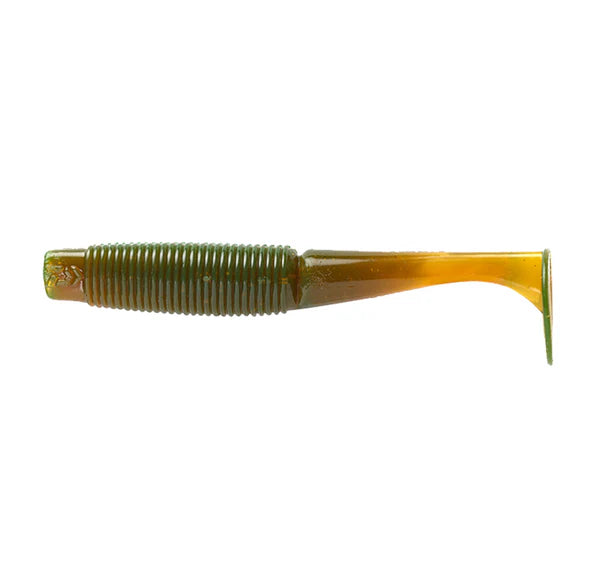 Daiwa Bait Junkie Minnow 3.2in Soft Plastic Lure Motor Oil Uv