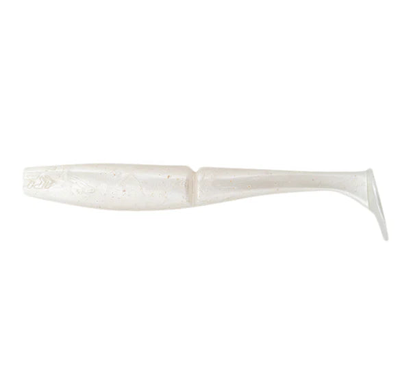 Daiwa Bait Junkie Minnow 6.2in Soft Plastic Lure White Pearl