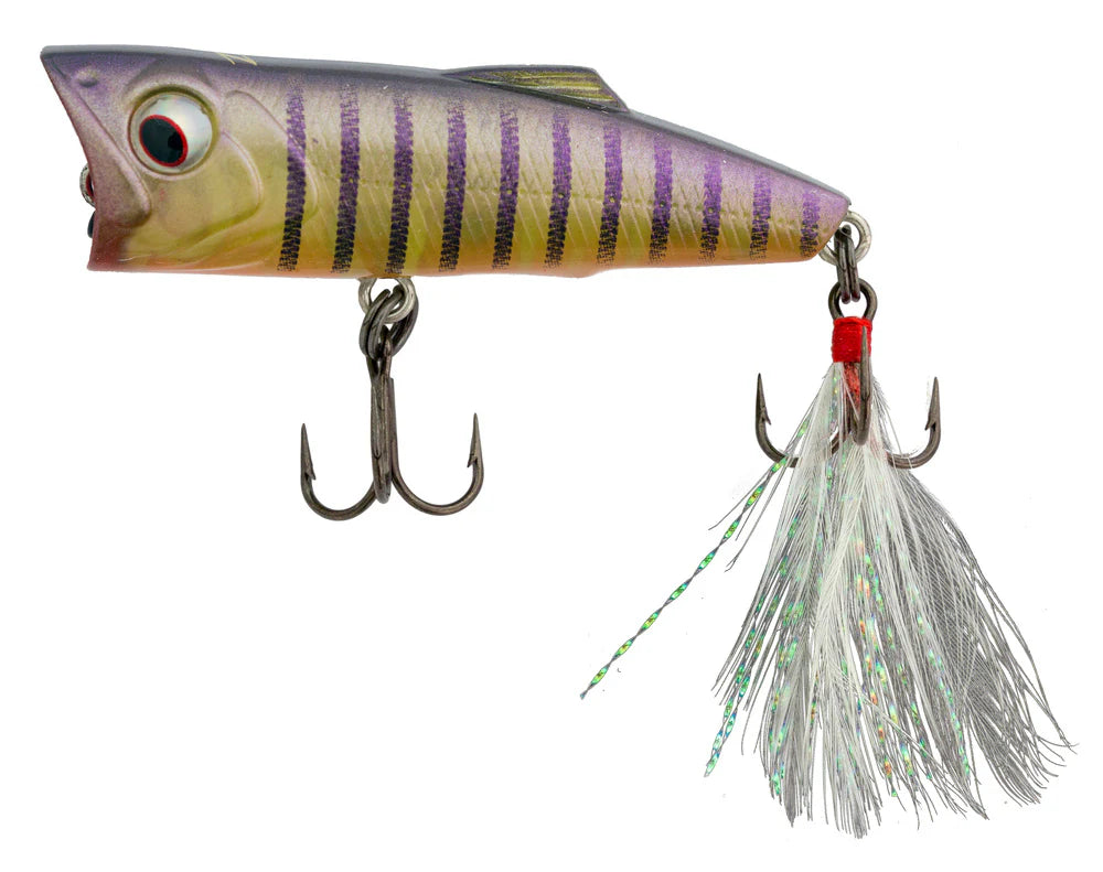 Zerek Popparazzi 50mm Popper Lure Uv Green
