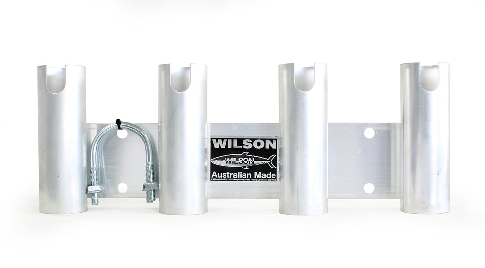 Wilson 4-Hole Bull Bar Fishing Rod Holder