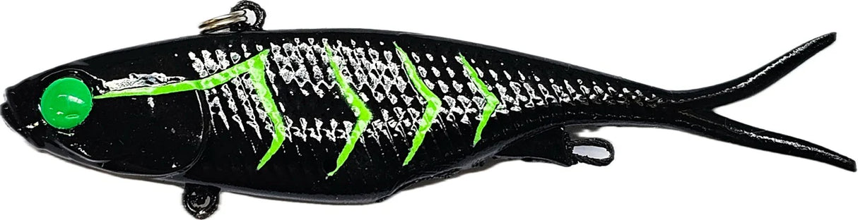 Jackall Transam 95mm 20g Soft Vibe Lure Green Machine