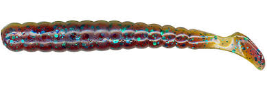Charlie Brewers Slider Grub 3in Soft Plastic Lure Muscadine