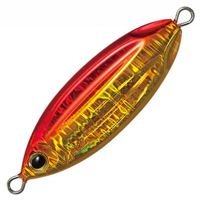 Palms Slow Blatt Cast Oval 20g Metal Jig Lure MG-98 - Red Gold