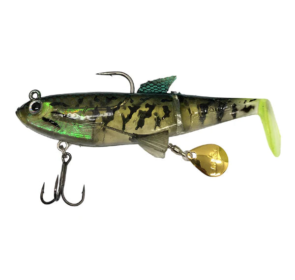Molix Shad 185mm Soft Plastic Swimbait Lure Ghost Bass