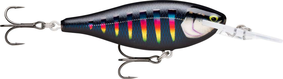 Rapala Shad Rap Elite 75mm Hard Body Lure Night Aurora