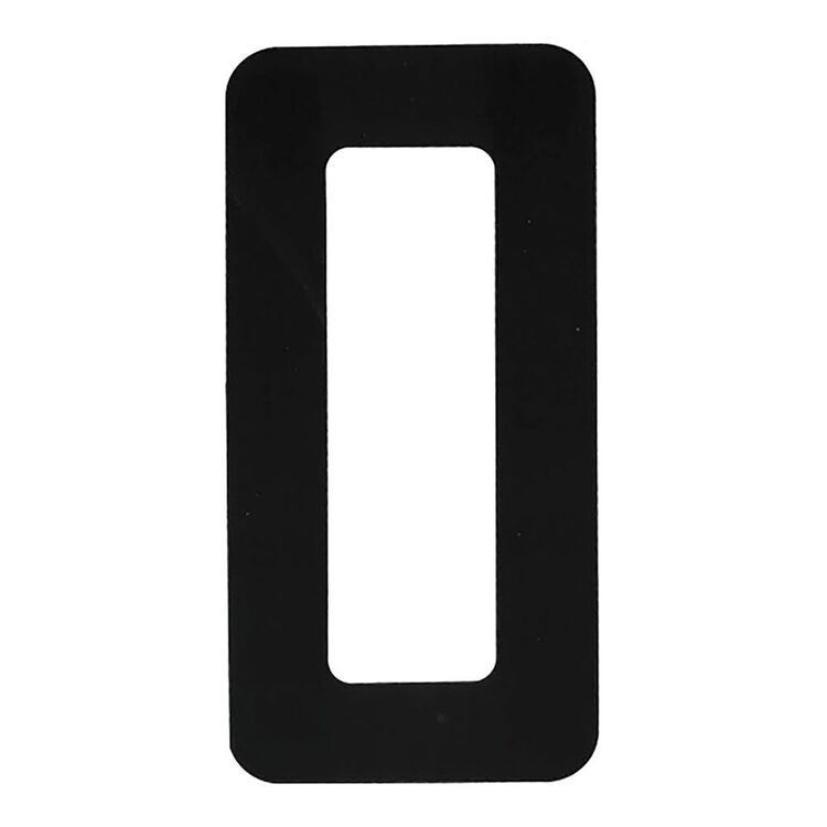 BLA Stick On Boat Rego Letters Pair 8in Black
