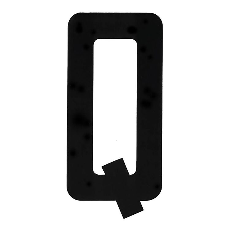 BLA Stick On Boat Rego Letters Pair 8in Black