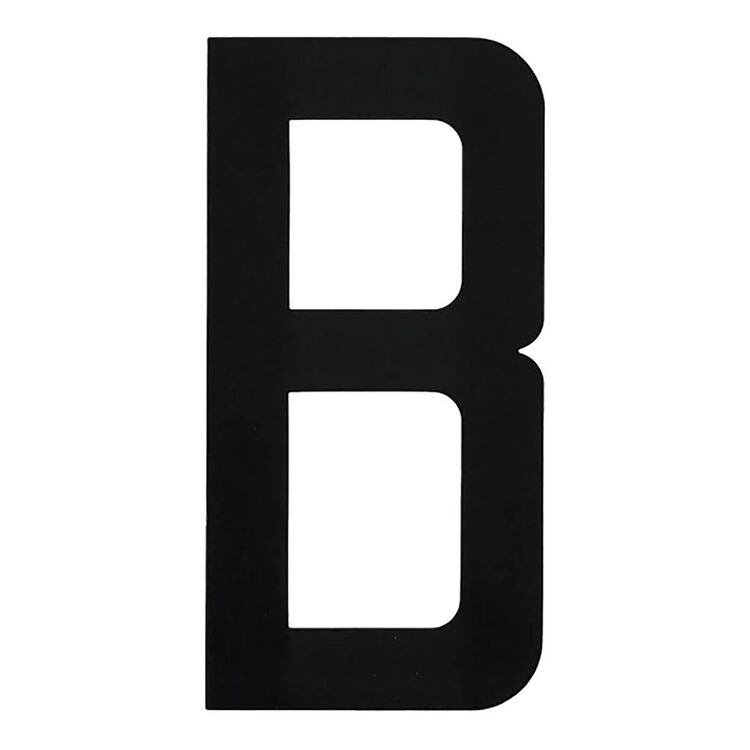 BLA Stick On Boat Rego Letters Pair 8in Black