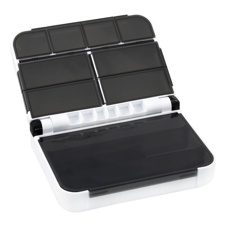Daiwa D-Box MFC Folding Double Sided Tackle Case White/Black