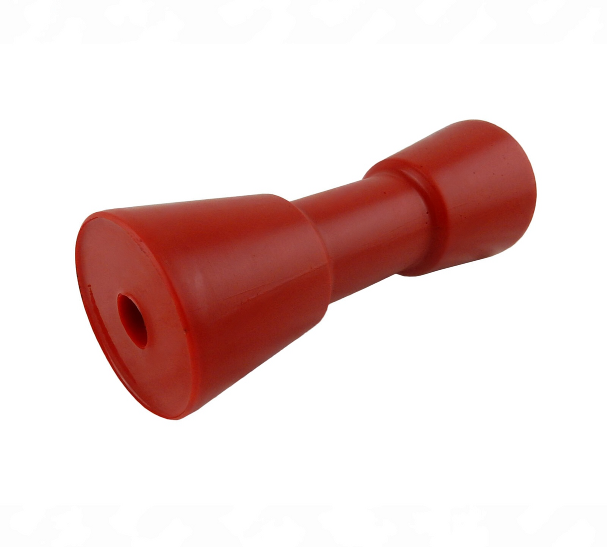 Viking Polyurethane Trailer Keel Roller 8in Red