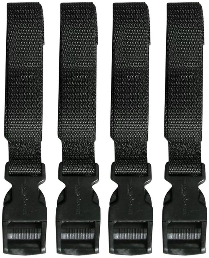 Oceansouth Boat Cover Webbing Tie Down Strap Kit With Buckles 4pk