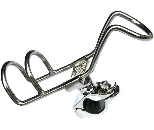Frank Marine Stainless Steel Rail Mount Adjustable Fishing Rod Holder 25mm