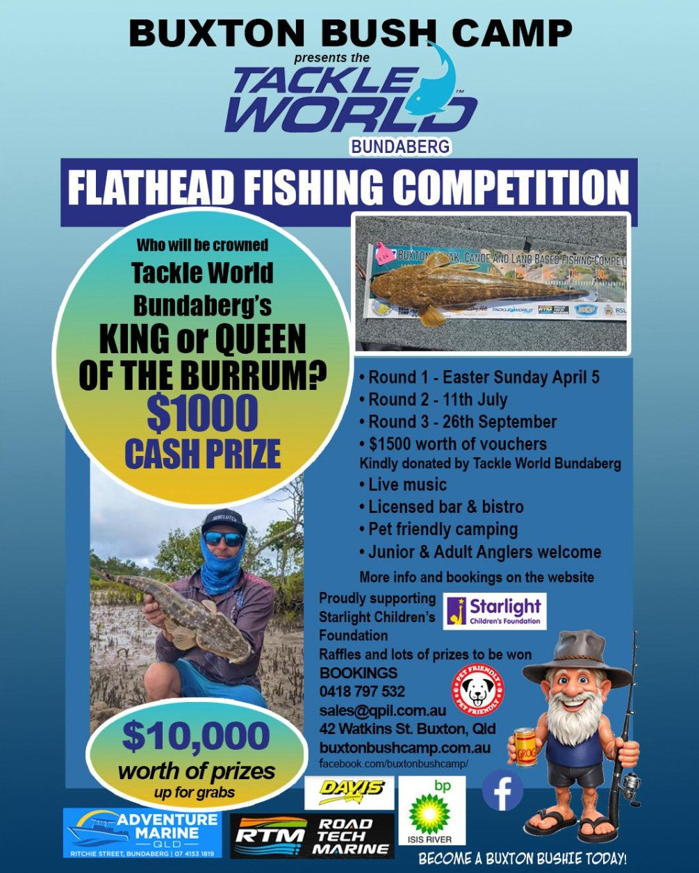 Buxton Flathead Competition