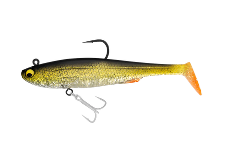 Irukandji Sicario DTF Pro 140mm 28g Soft Plastic Swimbait Lure Monsoon