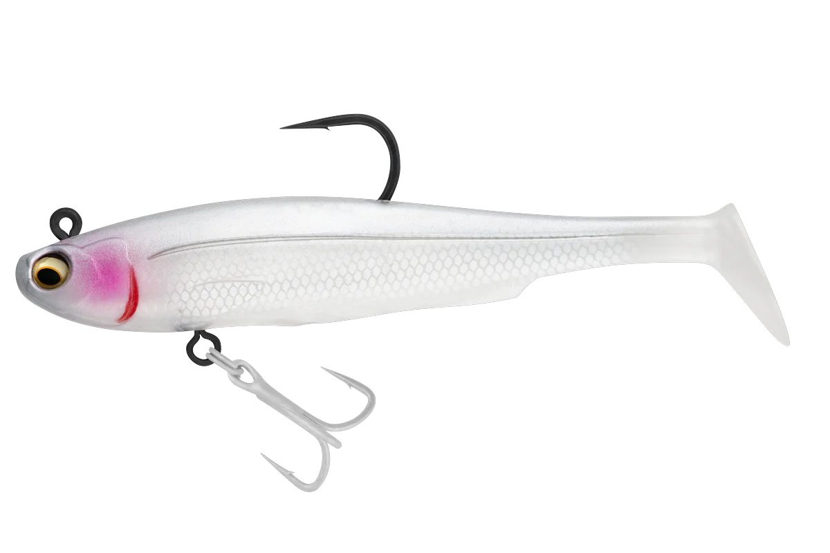 Irukandji Sicario DTF Pro 165mm 44g Soft Plastic Swimbait Lure Frost