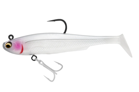 Irukandji Sicario DTF Pro 165mm 44g Soft Plastic Swimbait Lure Frost
