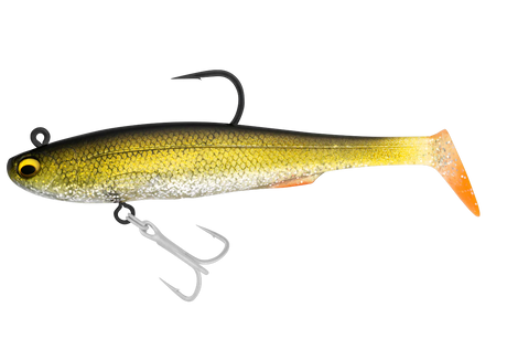 Irukandji Sicario DTF Pro 165mm 44g Soft Plastic Swimbait Lure Monsoon
