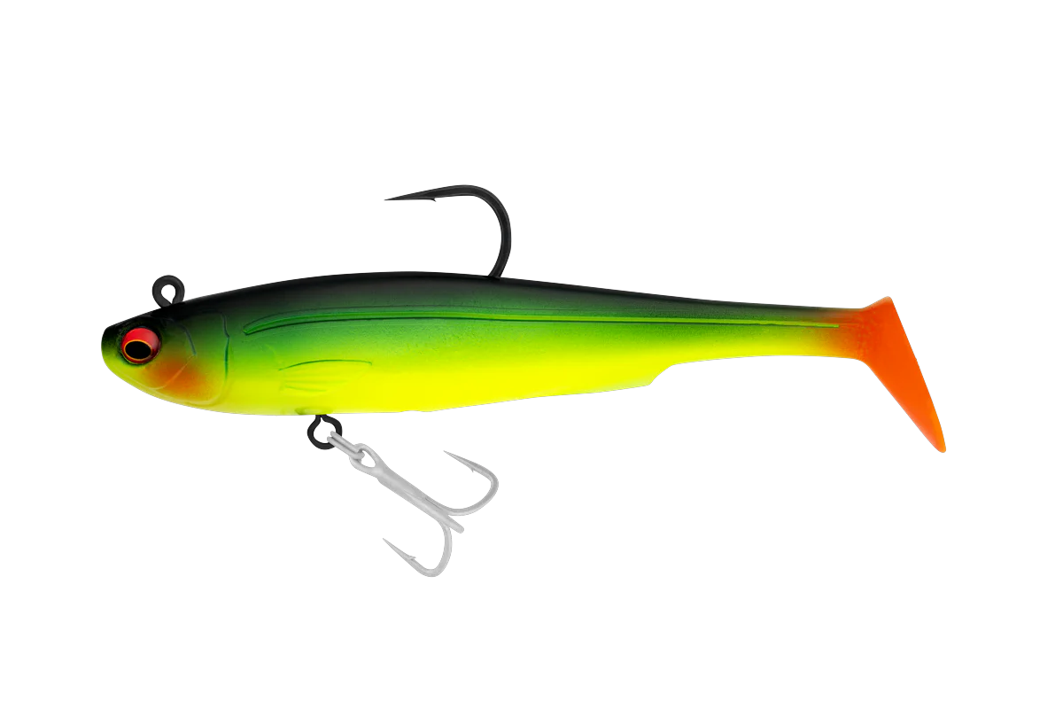 Irukandji Sicario DTF Pro H 140mm 38g Soft Plastic Swimbait Lure Calypso