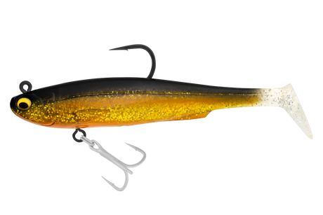 Irukandji Sicario DTF Pro H 165mm 56g Soft Plastic Swimbait Lure Ember