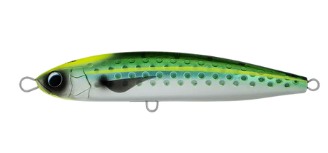 Daiwa Saltiga Rough Ride 140mm Floating Stickbait Lure Banana Fish