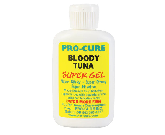 Pro Cure Super Gel Fishing Scent 2oz Bloody Tuna