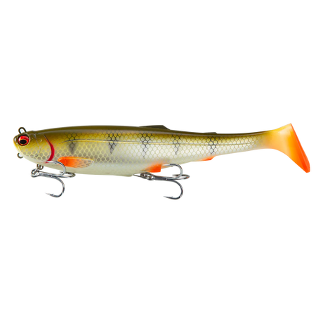 Irukandji Nimbus 250mm Soft Plastic Swimbait Lure Hot Wings