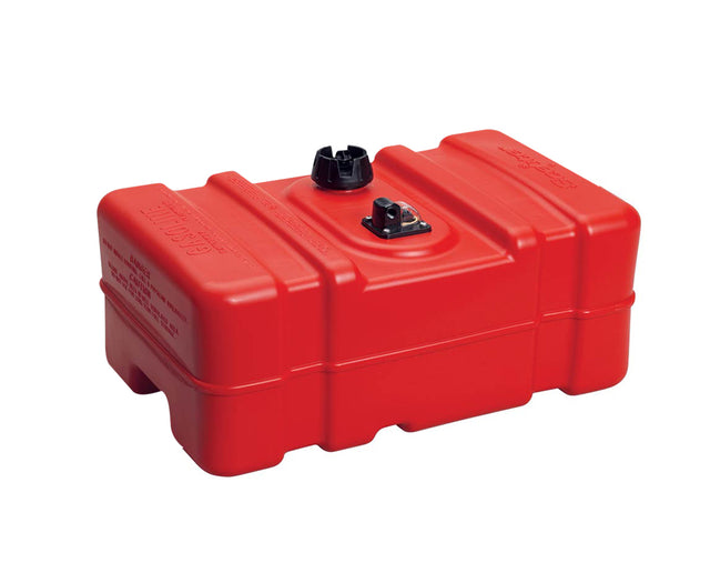 Scepter Low Profile Universal Fuel Tank 45L Red